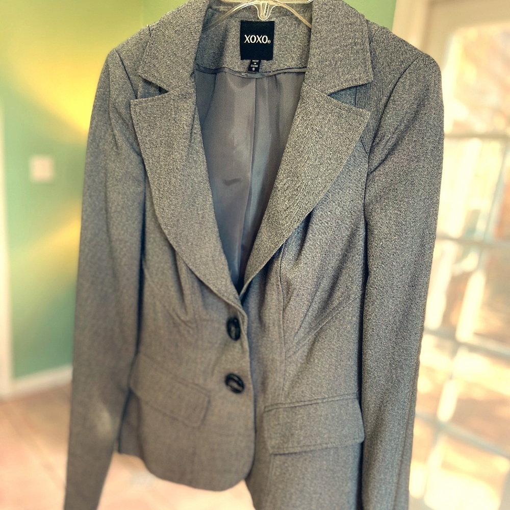 XOXO Gray Blazer